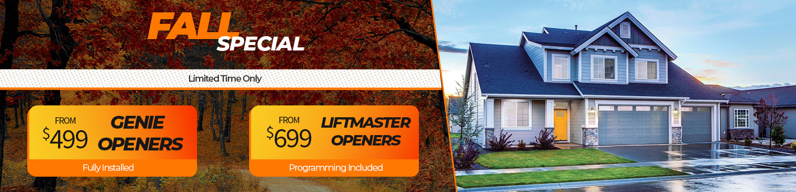 Seasonal Opener Offer